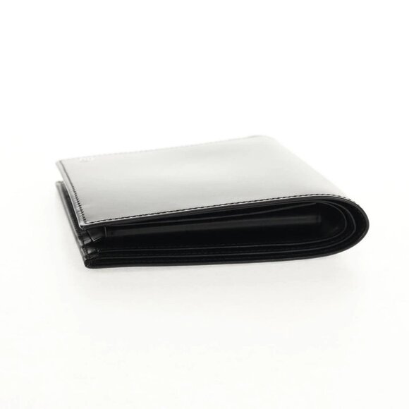 CARTIER Bifold Wallet Leather Black Auth am9307V - Picture 8 of 16